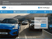 Tablet Screenshot of ford.bilservice.no